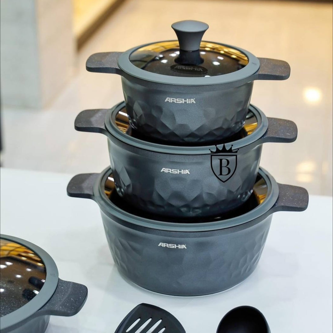 Arshia Die-Casted Cookware Set 8pcs