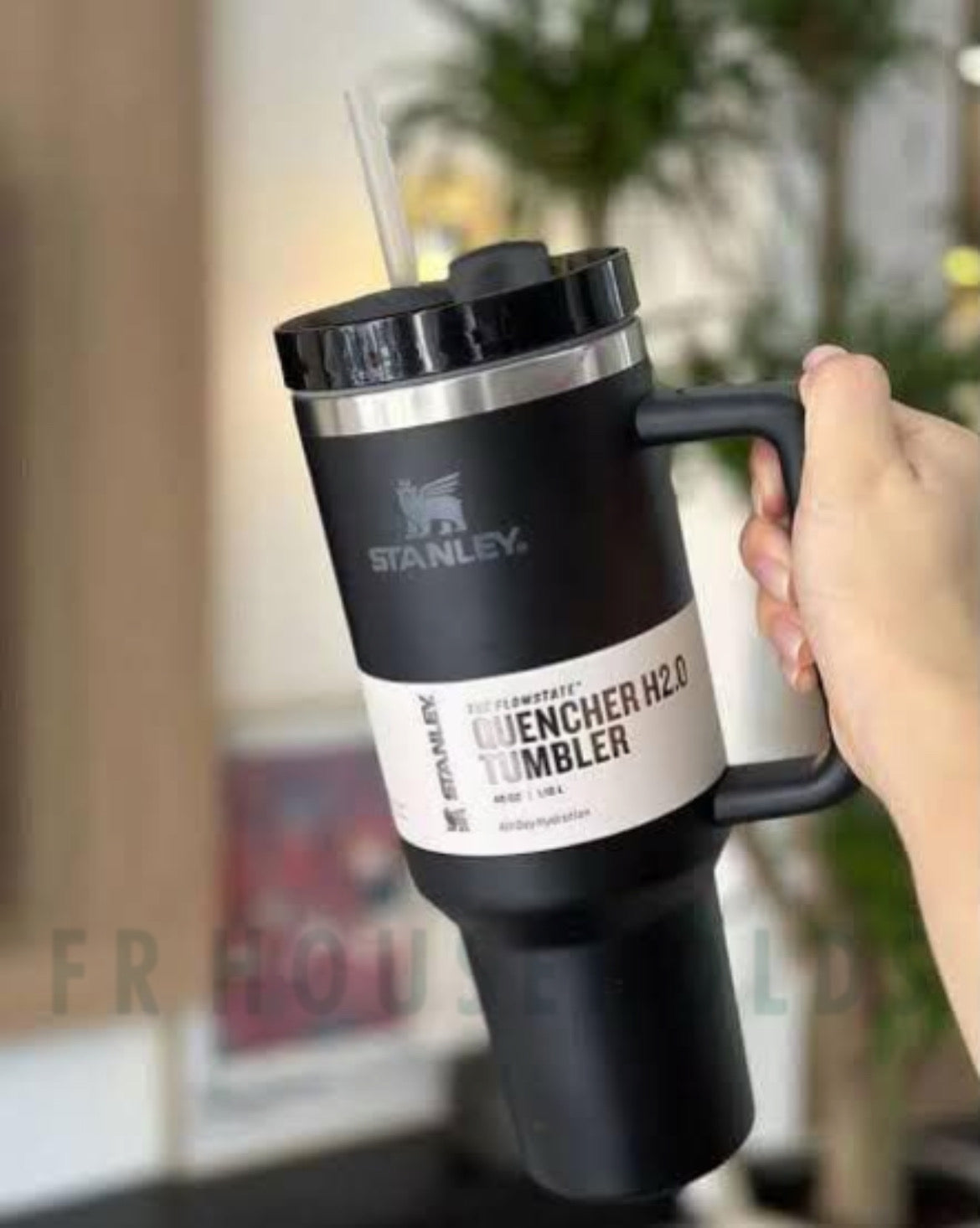 Stanley The Quencher H2.O Tumbler Black 2.0 | 40 OZ