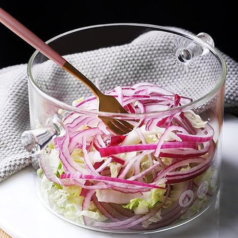 2.5ltr Fireproof Glass Cooking Pot