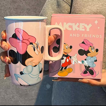 Walt Disney Minnie Mouse Porcelain Mug With Original Disney Gift Box