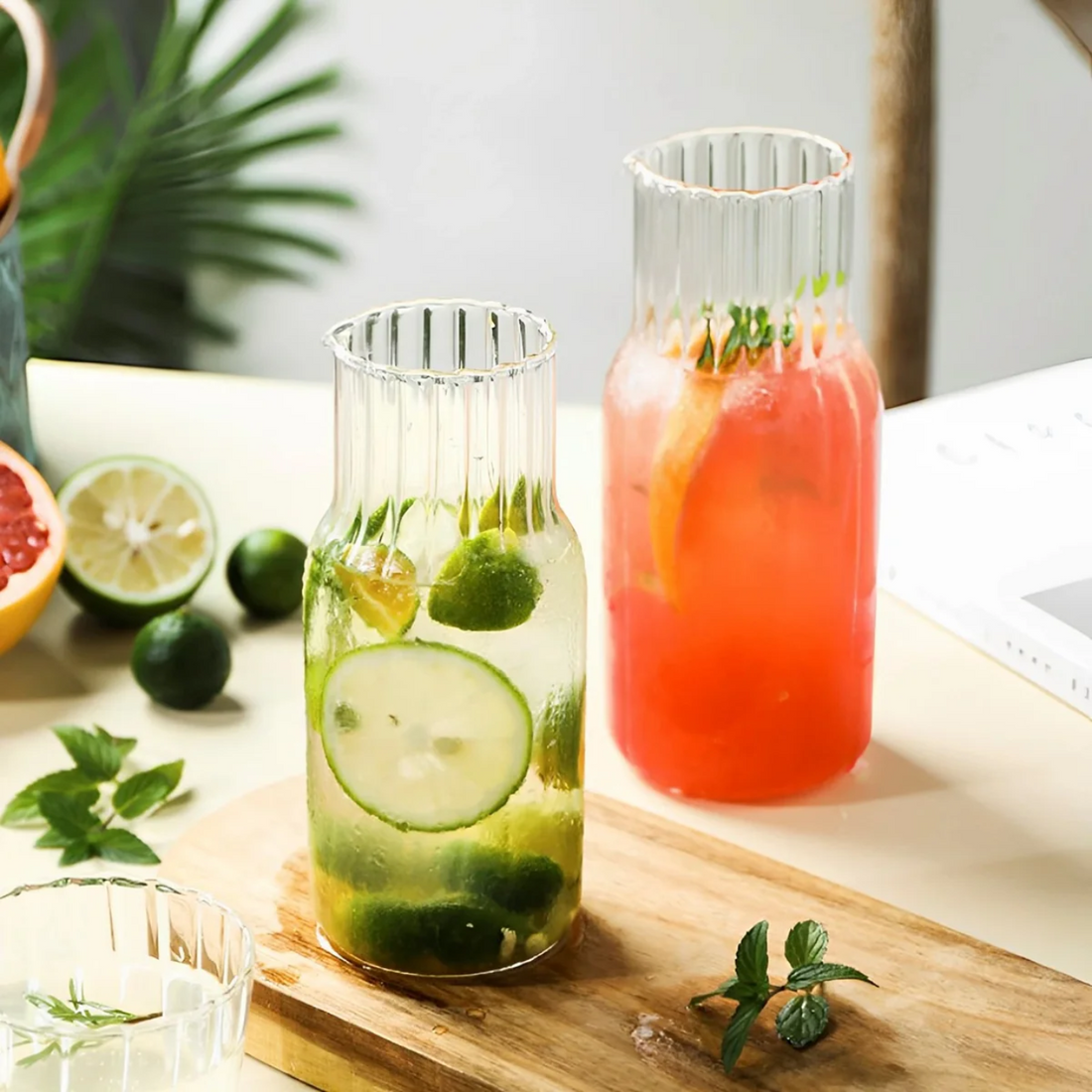 550ml Bedside Decanter Bottle with Glass – Elegant Hydration, Anytime