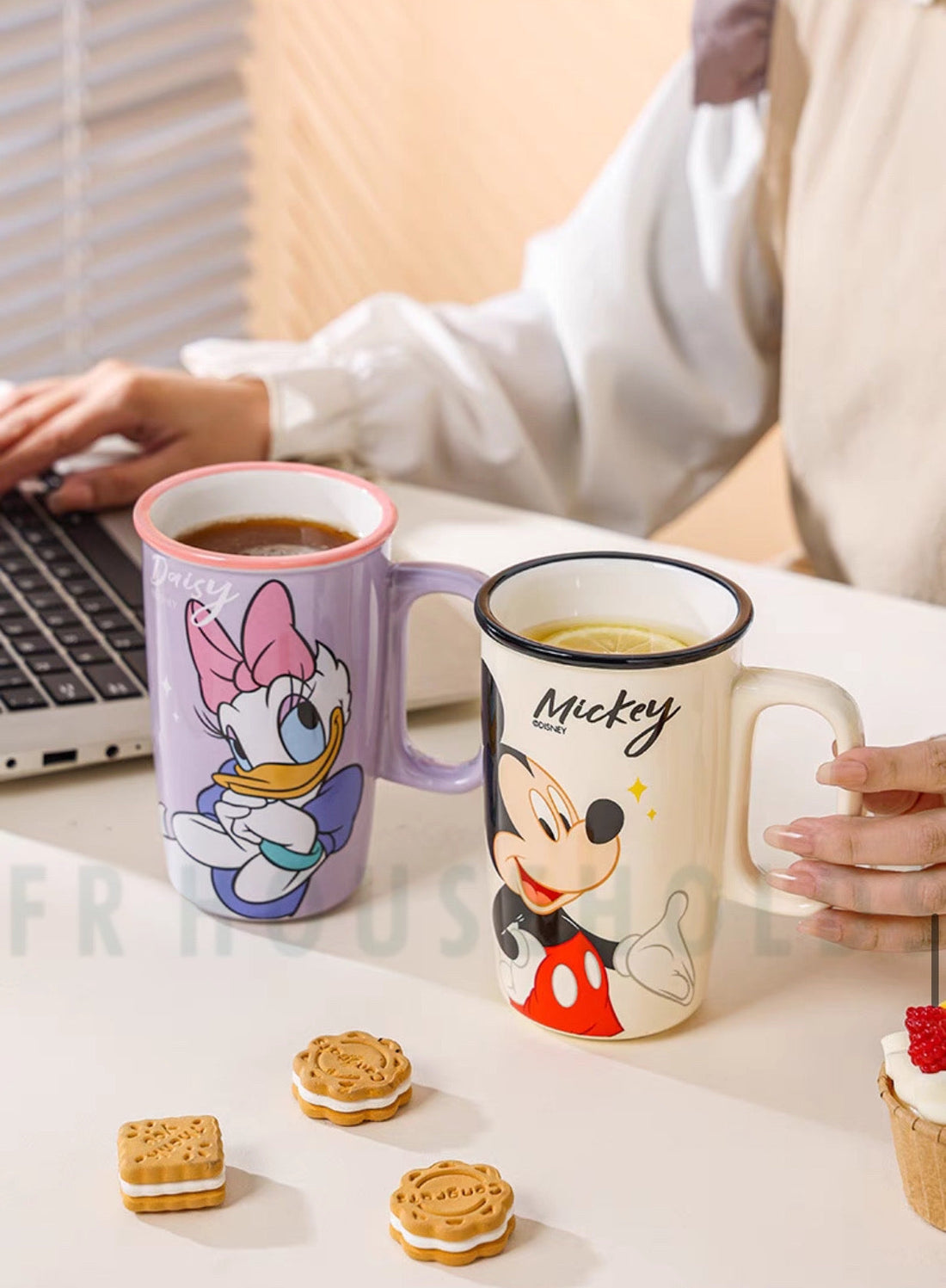 Walt Disney Mickey Mouse Porcelain Mug With Original Disney Gift Box