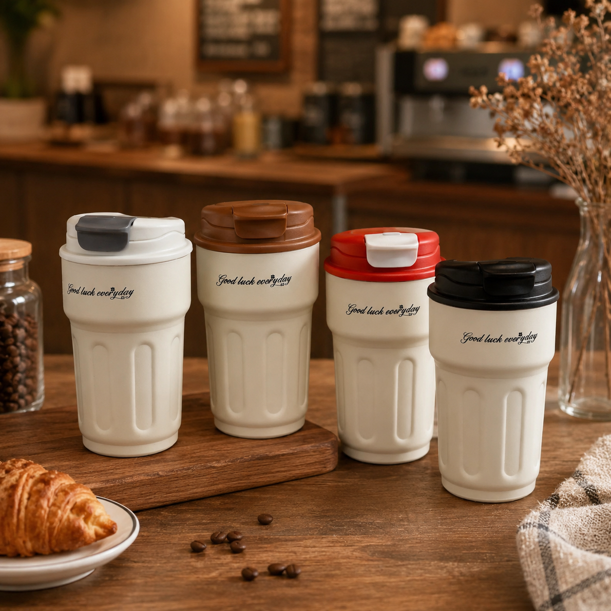 Portable Travel Mug | Stylish Insulated Coffee Cup