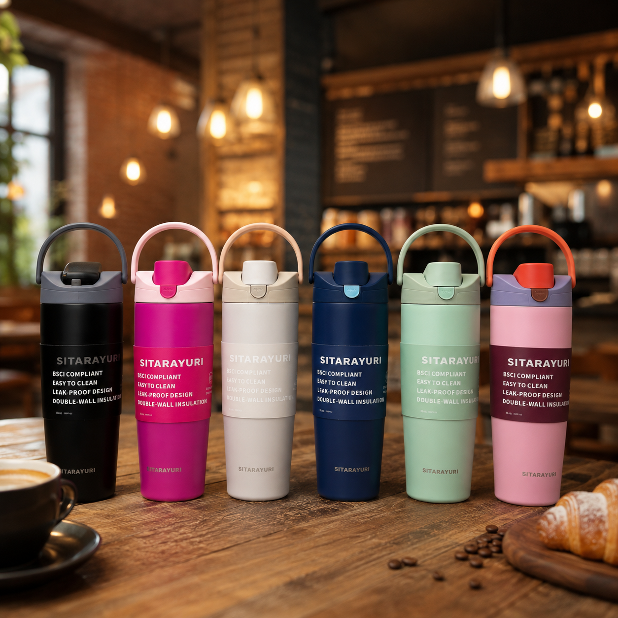 SITARAYURI Double-Wall Insulated Tumbler |