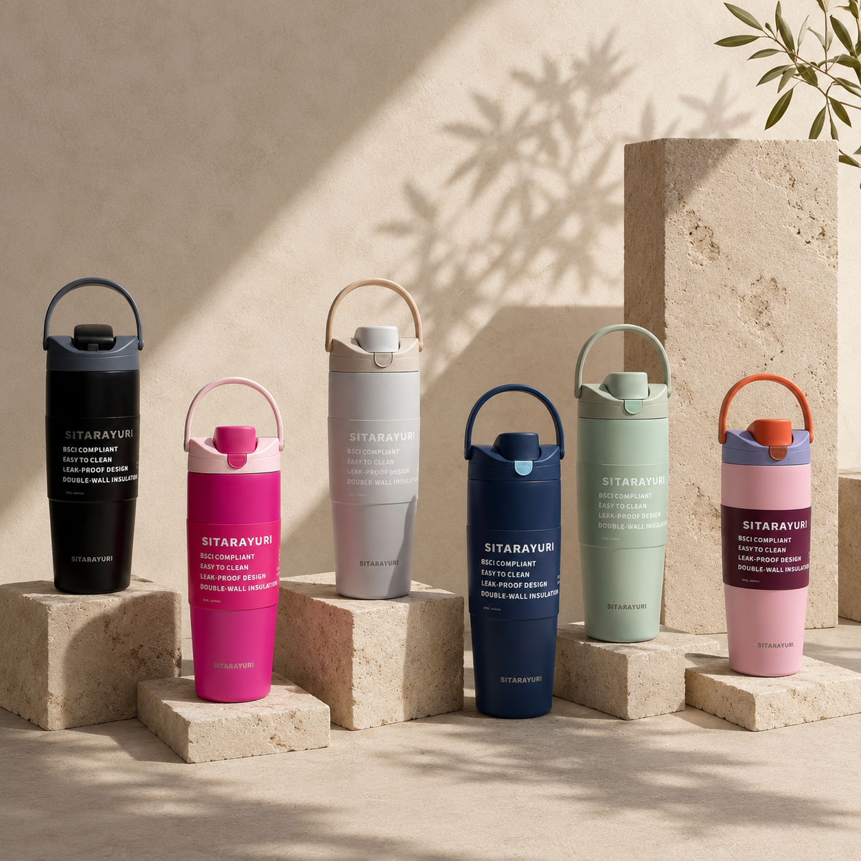 SITARAYURI Double-Wall Insulated Tumbler |