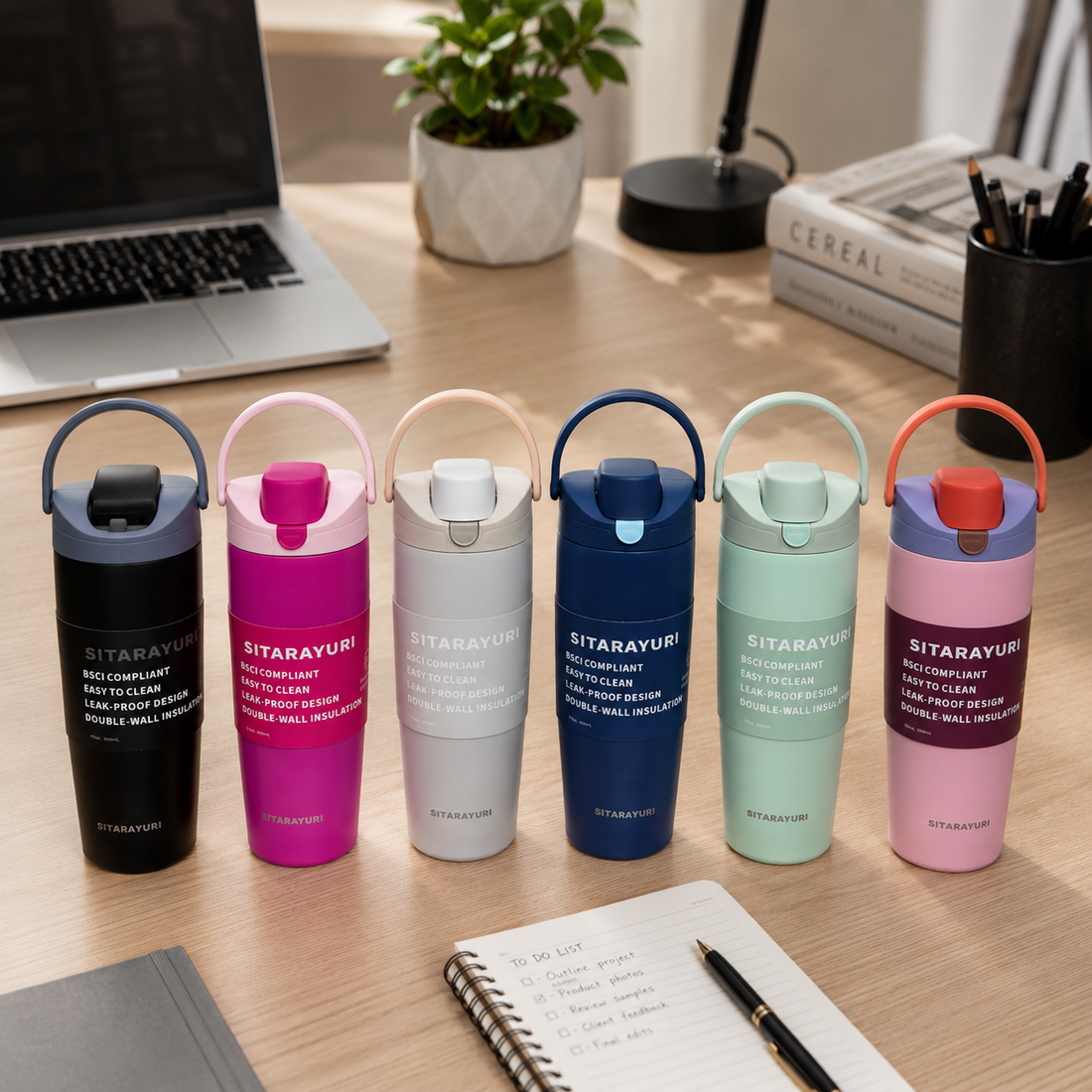 SITARAYURI Double-Wall Insulated Tumbler |