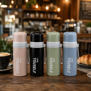 "Love Yourself" Insulated Thermos Flask