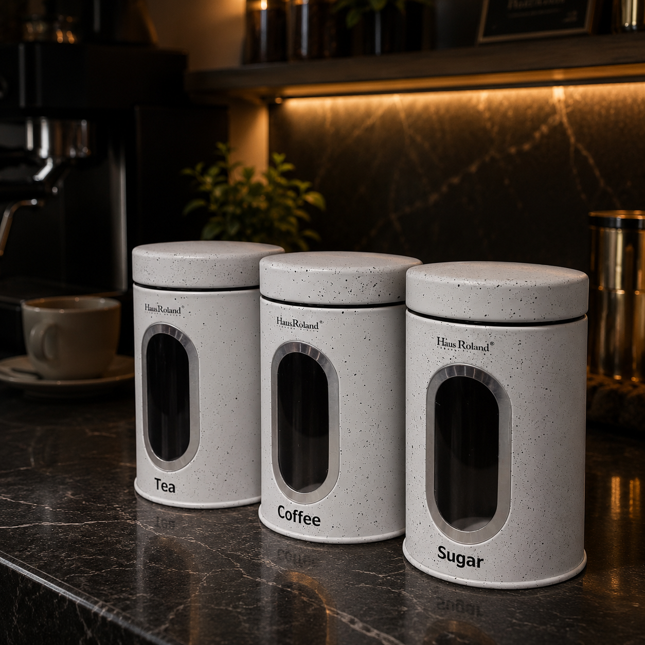 Modern Germany Design White Canister Set