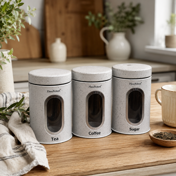 Modern Germany Design White Canister Set