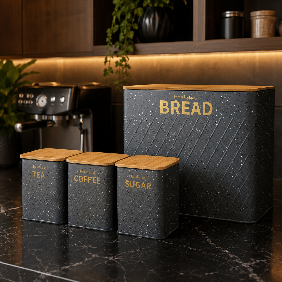 Modern Germany Design Luxury Bread Bin Set