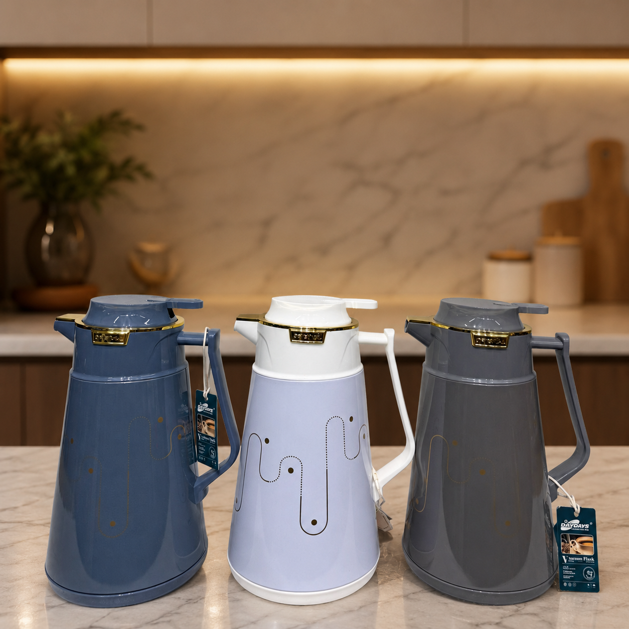 Premium Modern Insulated Vacuum Flask Set