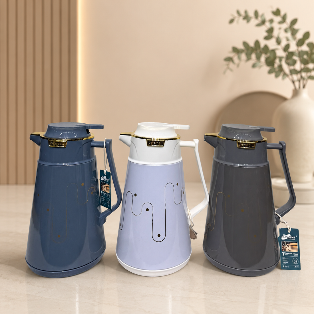 Premium Modern Insulated Vacuum Flask Set