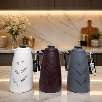Premium Geometric Vacuum Flask Set