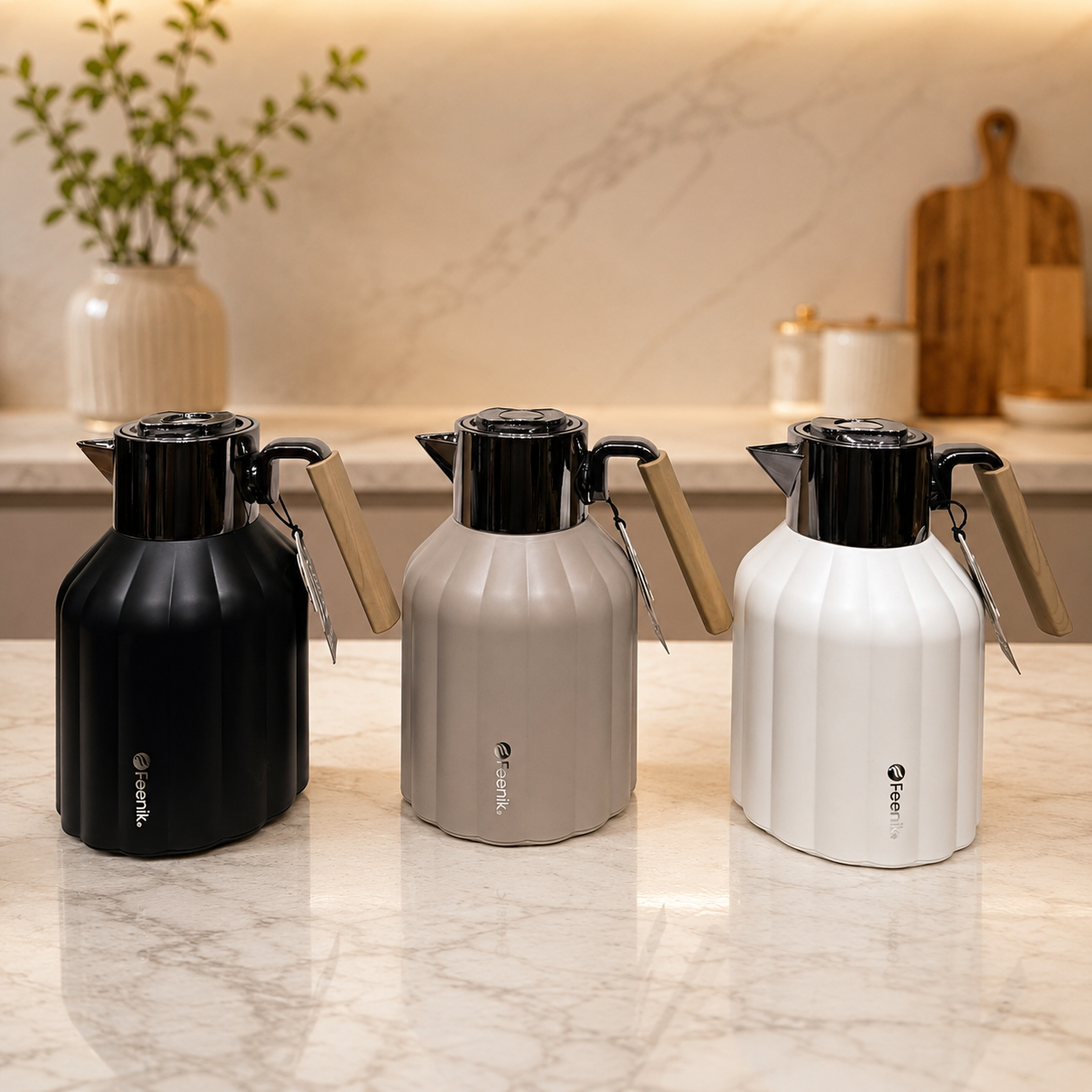 Premium Hot & Cold Tea & Coffee Thermal Carafes
