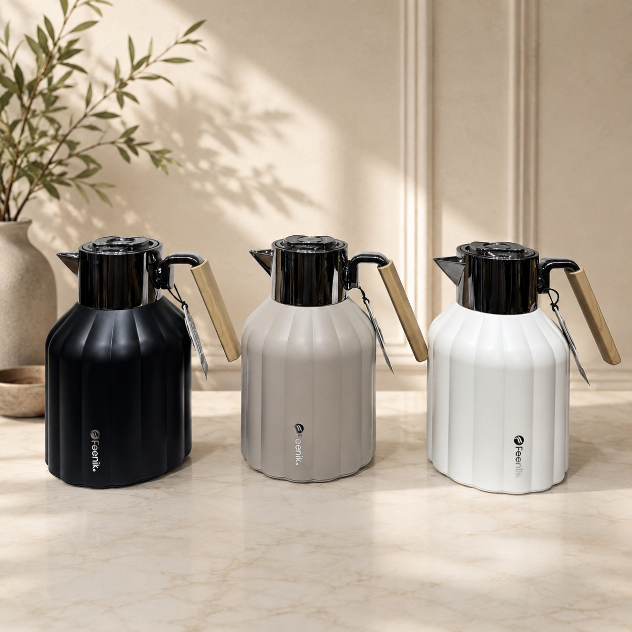 Premium Hot & Cold Tea & Coffee Thermal Carafes