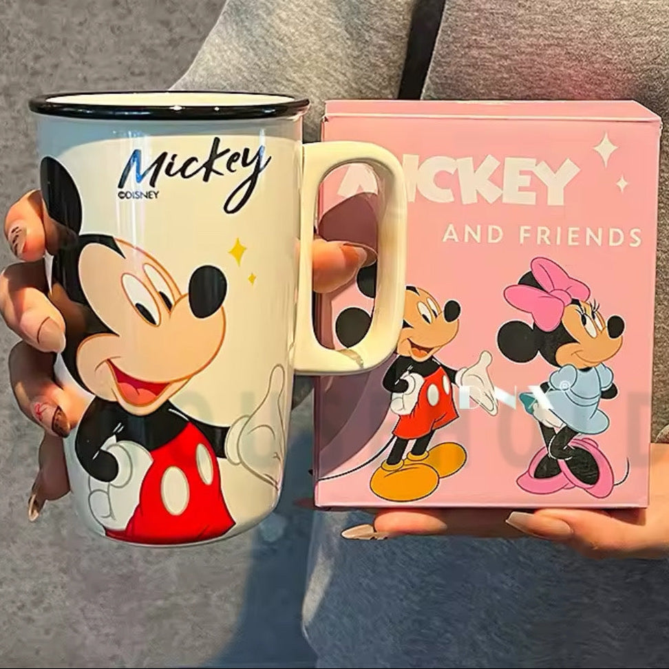 Walt Disney Mickey Mouse Porcelain Mug With Original Disney Gift Box