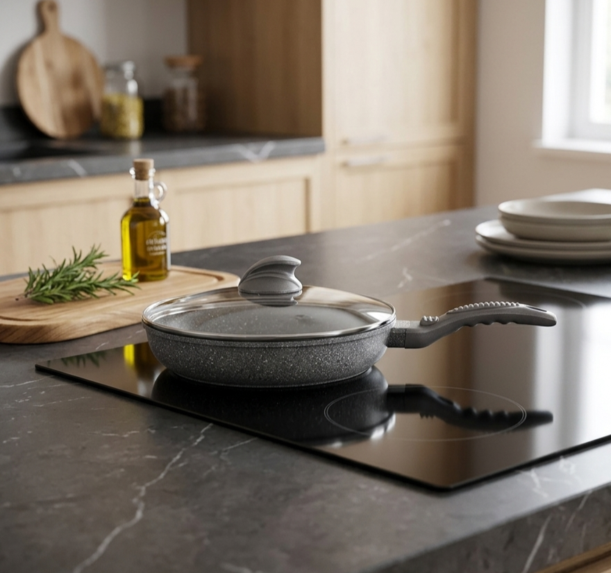 Arshia Granite Coated Fry Pan - 26cm