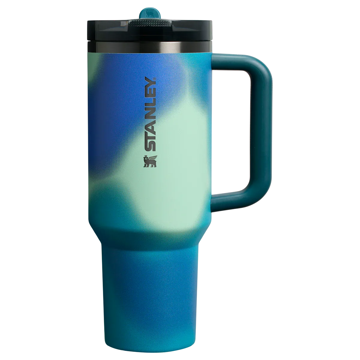 Stanley Quencher 40oz Protour Tumbler Coastal Teal Motion Flip Straw