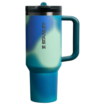 Stanley Quencher 40oz Protour Tumbler Coastal Teal Motion Flip Straw