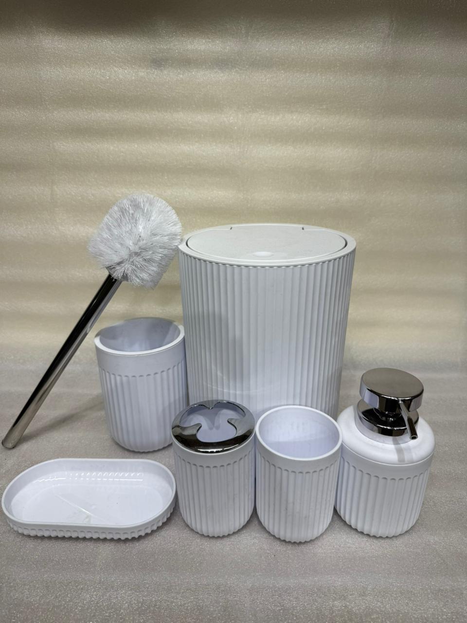 Luxury 6-Piece Bathroom Accessories Set