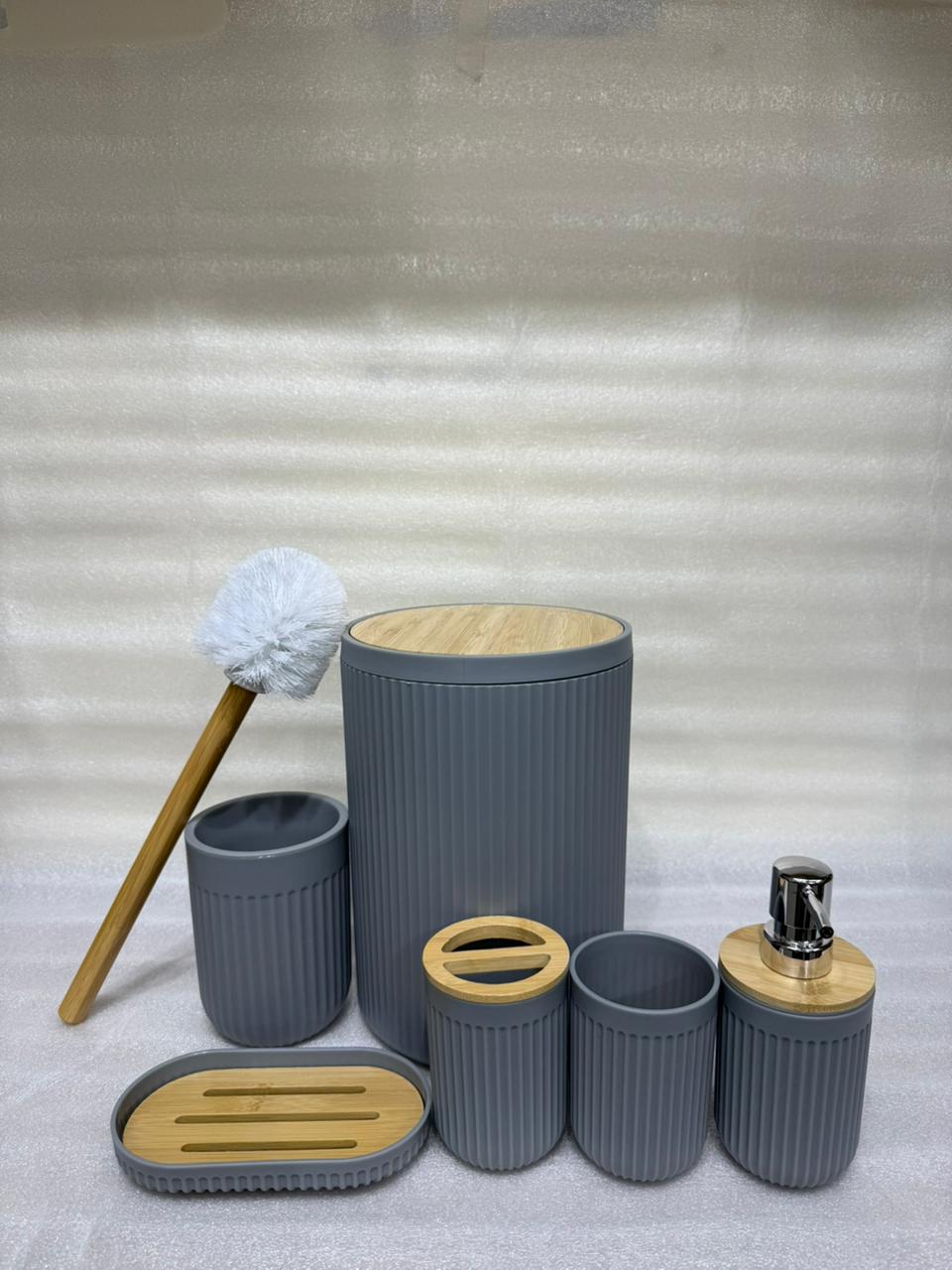 Designer 6 PCS Bathroom Accessories Set