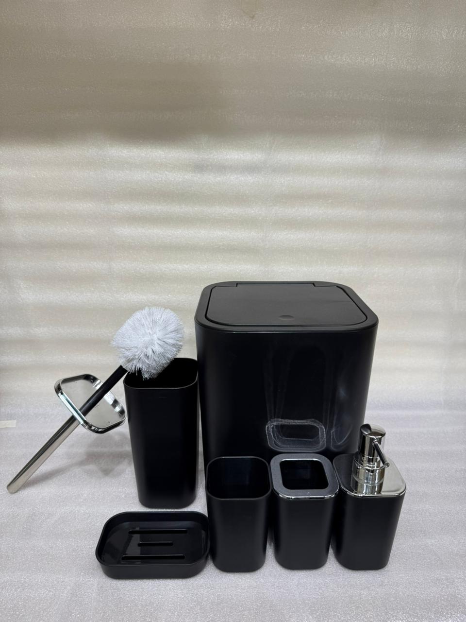 Modern 6-Piece Bathroom Essentials Set