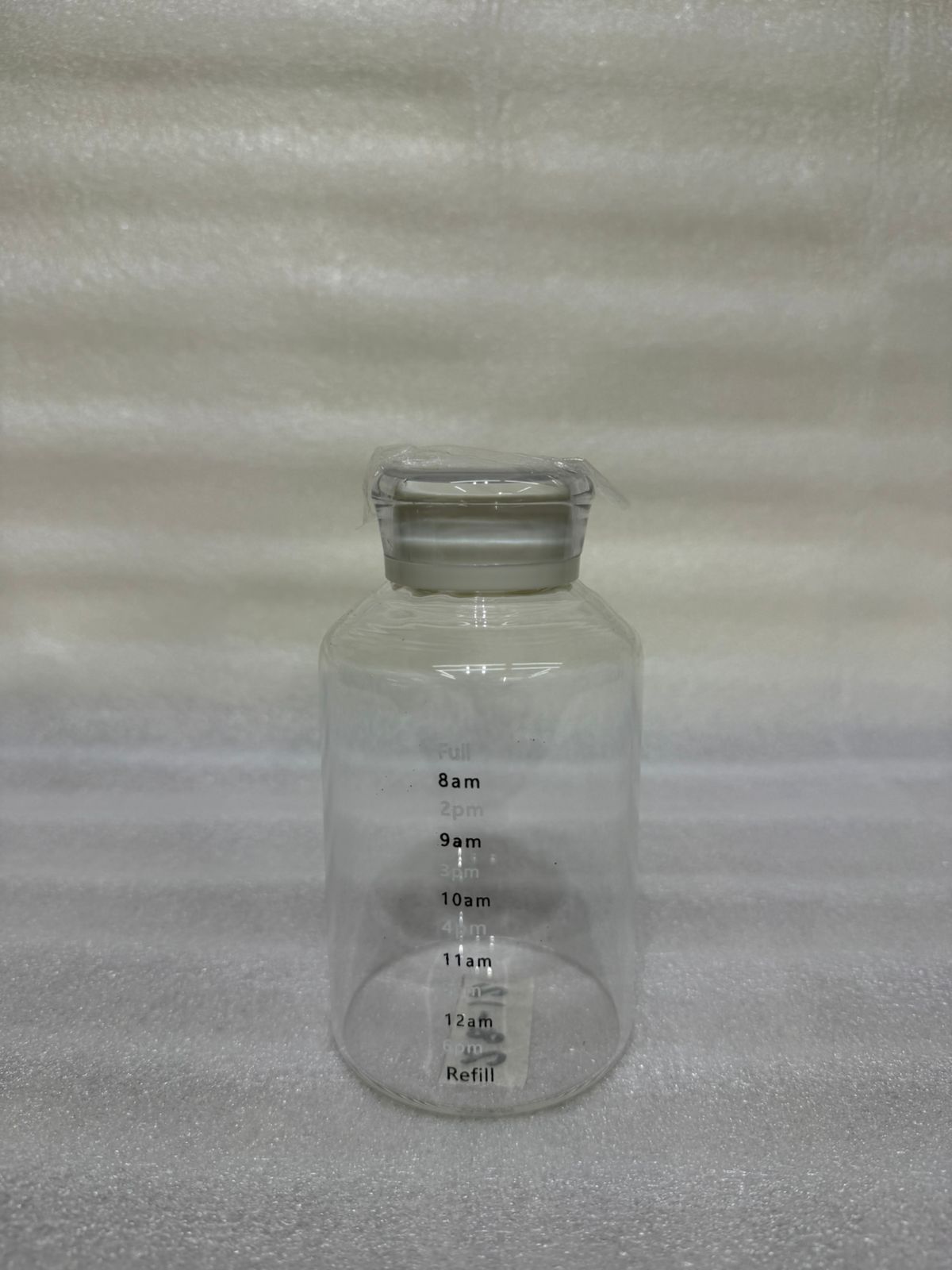 Aesthetic Glass Milk Bottle Style Carafe