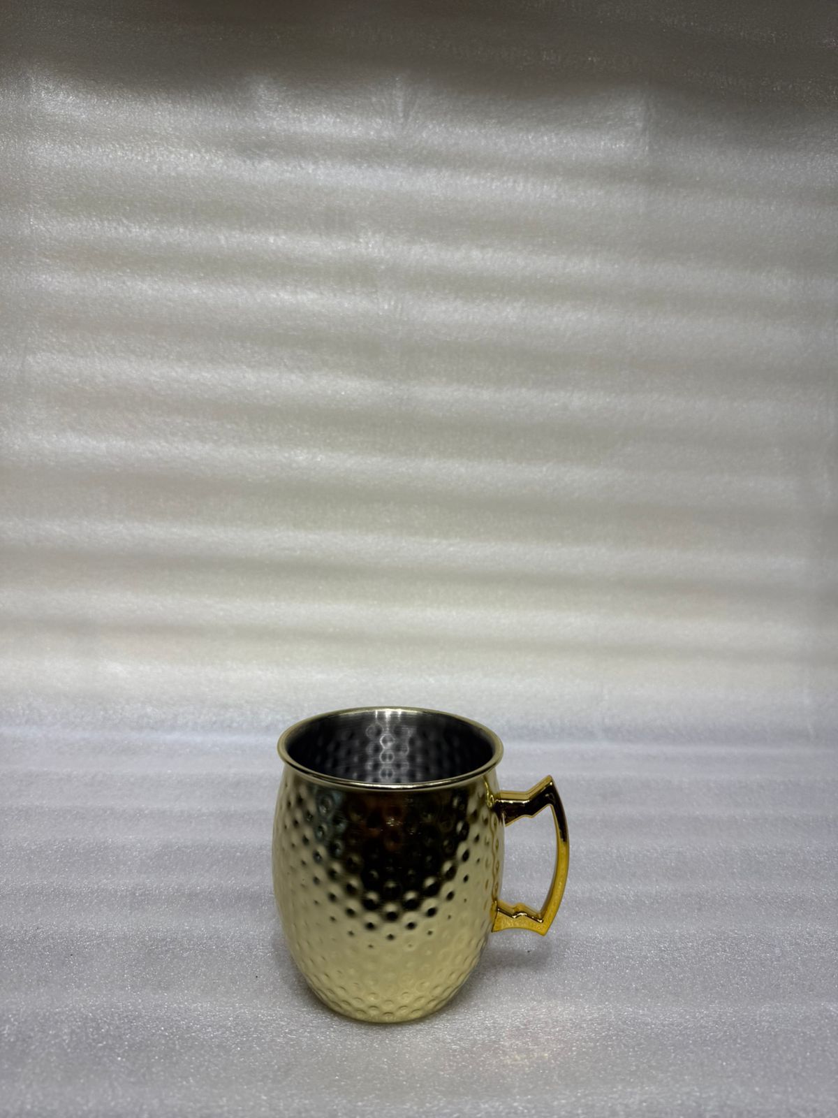 Gold Moscow Mule Mug with Stainless Steel Lining