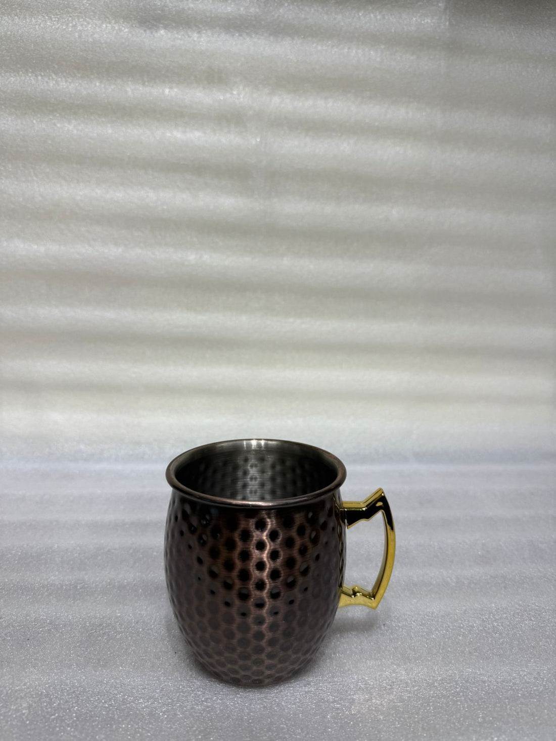 Premium Copper Hammered Metal Mug