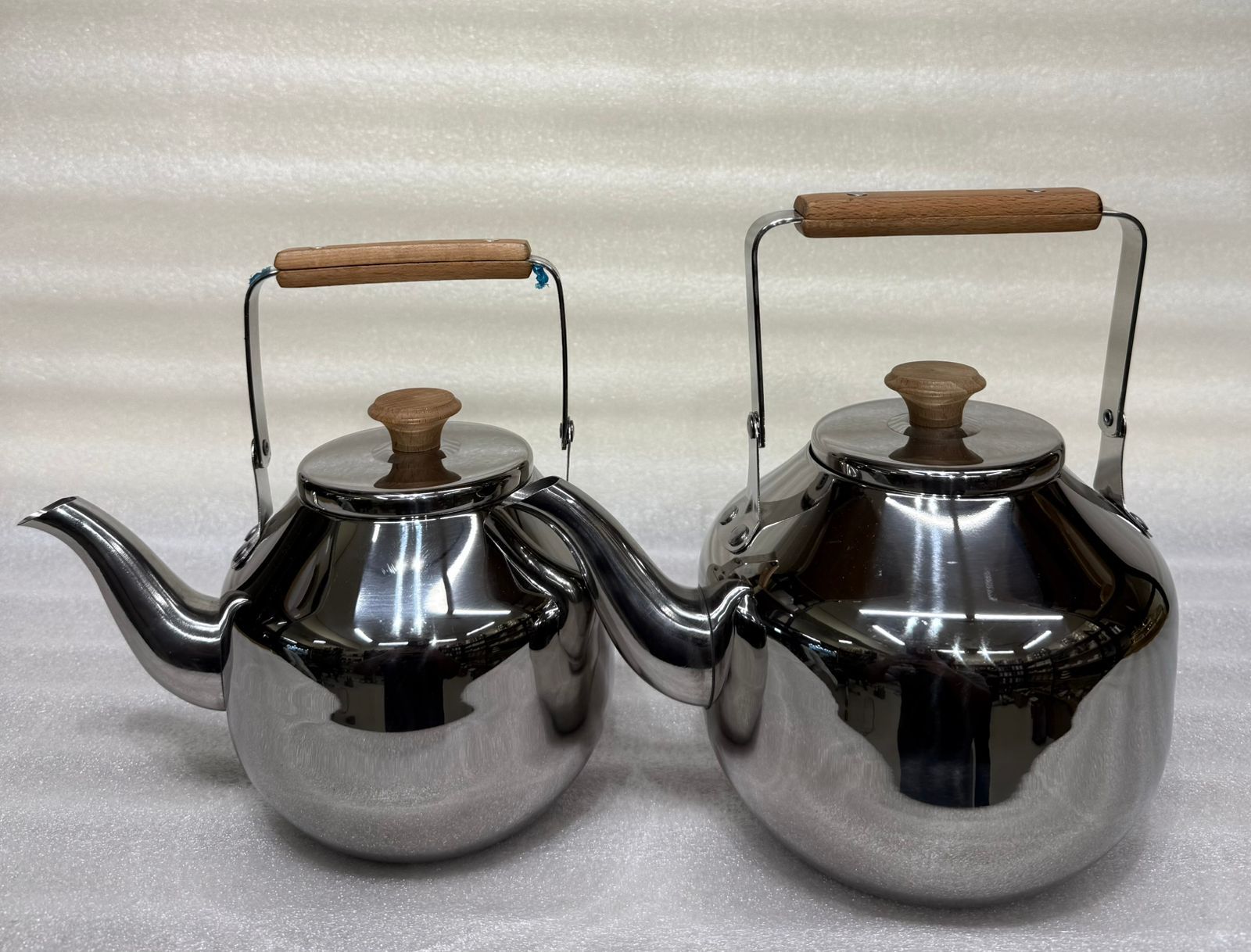 Modern Minimalist Stainless Steel Teapot Set