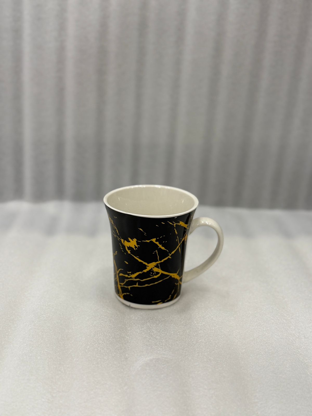 Premium Gold Marble Black Ceramic Coffee Mug