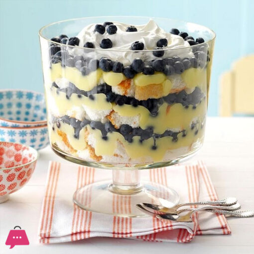 4-Liter Elegant Trifle Bowl