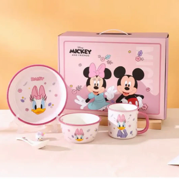 Walt Disney Minnie 10-Piece Porcelain Dinner Set