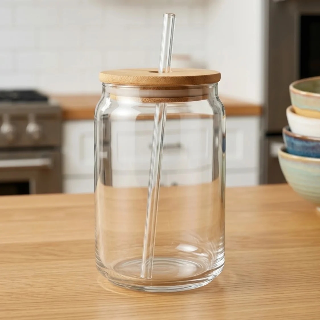 Aesthetic Beer Can Glass Cup for Iced Coffee & Smoothies