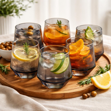 Modern Everyday Water & Juice Glasses
