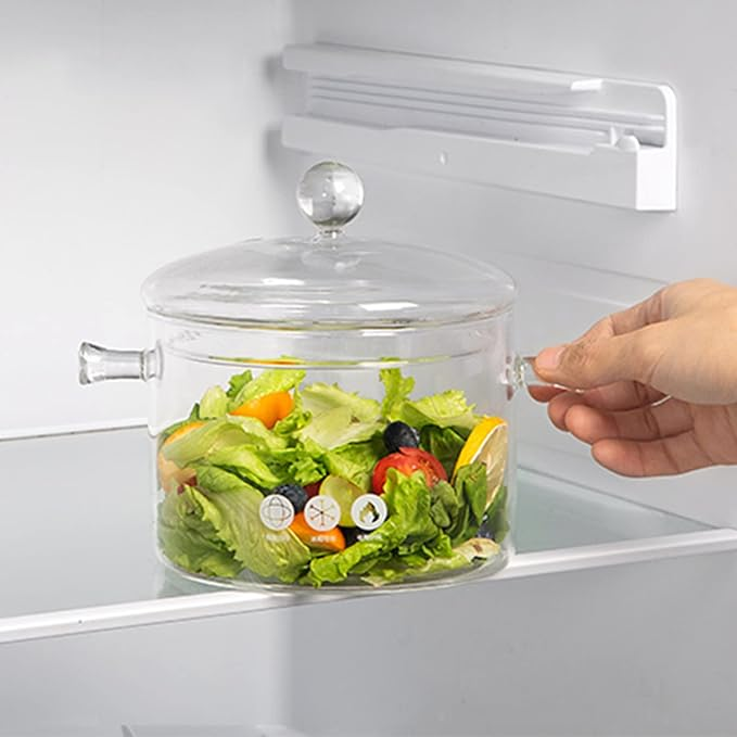 2.5ltr Fireproof Glass Cooking Pot