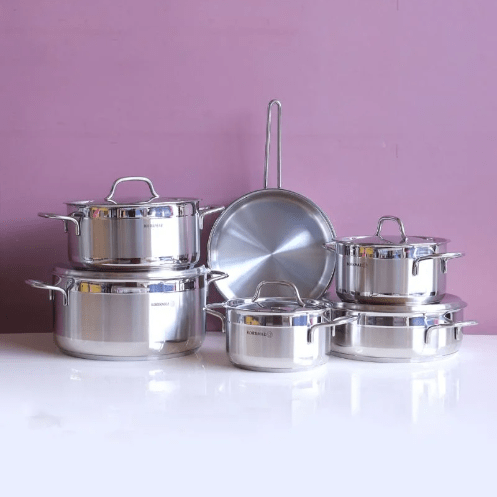 Korkmaz Alfa 9 Piece Cookware Set – Türkiye