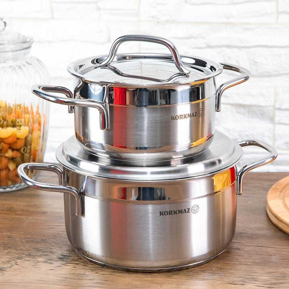 Korkmaz Alfa 9 Piece Cookware Set – Türkiye