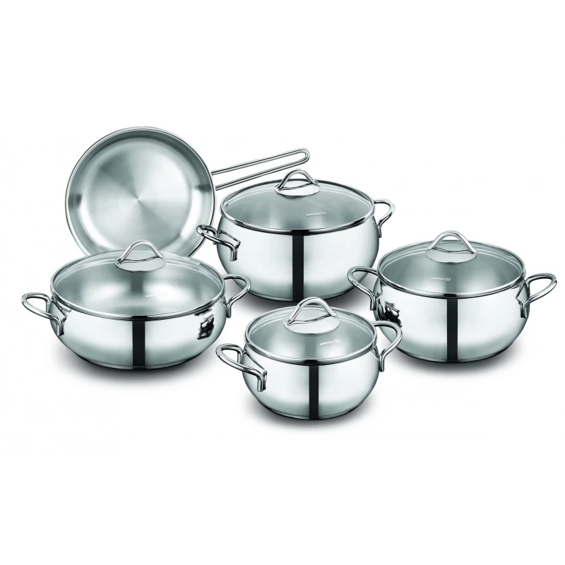 Korkmaz Tombik 9 Piece Cookware Set – Türkiye