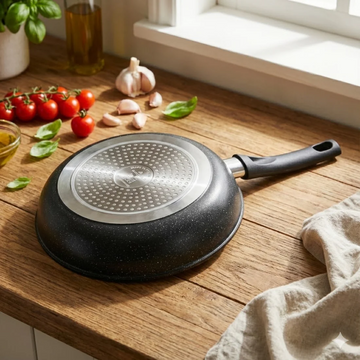 Korkmaz Nora Granit Frypan | 24x4.4 - 28x4.6