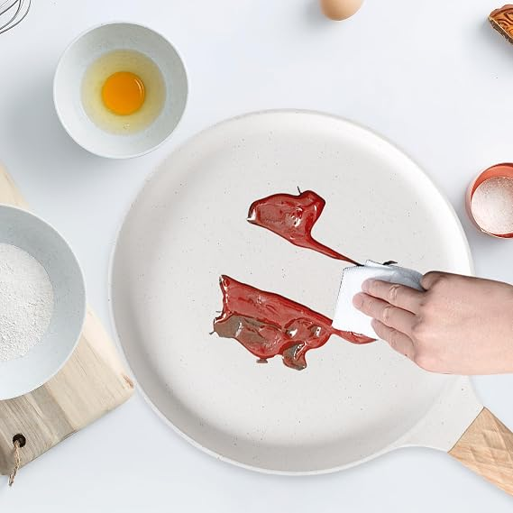 Granite Coat Crepe Pan with Induction Support Base - 28cm