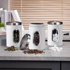 Modern Germany Design White Canister Set