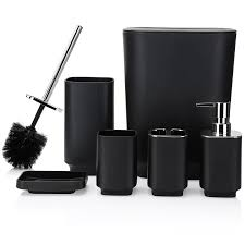 Modern 6-Piece Bathroom Essentials Set