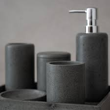 Luxury 4-Piece Resin Bathroom Accessories Set