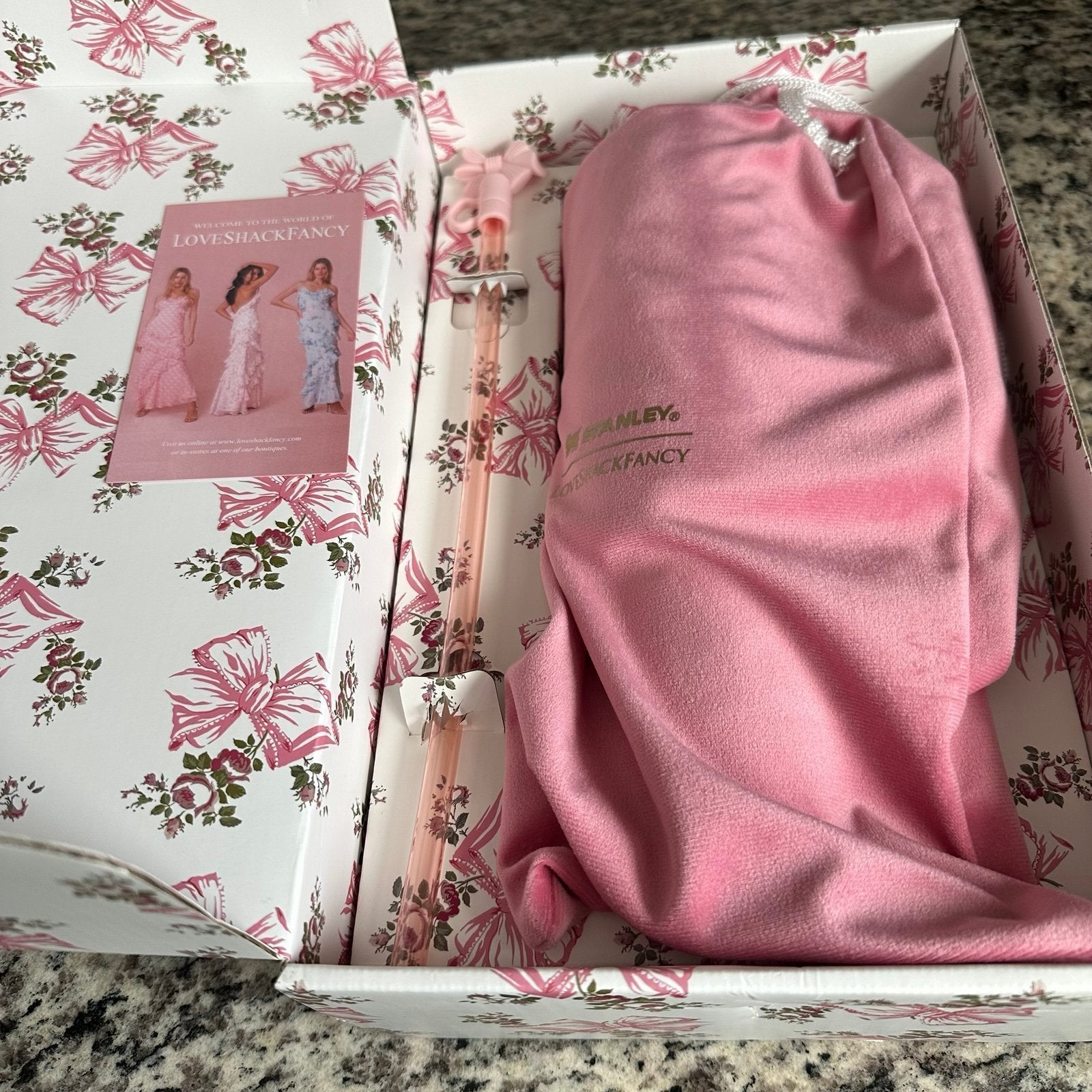 Stanley X 40OZ Tumbler Love Shack Rose Pink With GiftBox